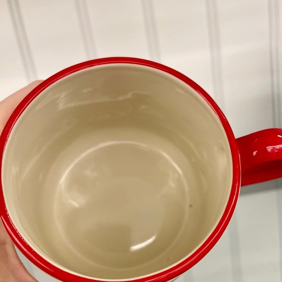 Valentine Scotty Dog Ceramic Red Heart Handle Coffee Mug Cup NEW - Picture 4 of 5